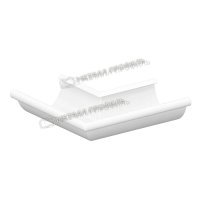 Угол желоба наружный D150 (ПЛД-02-9010-0.6)