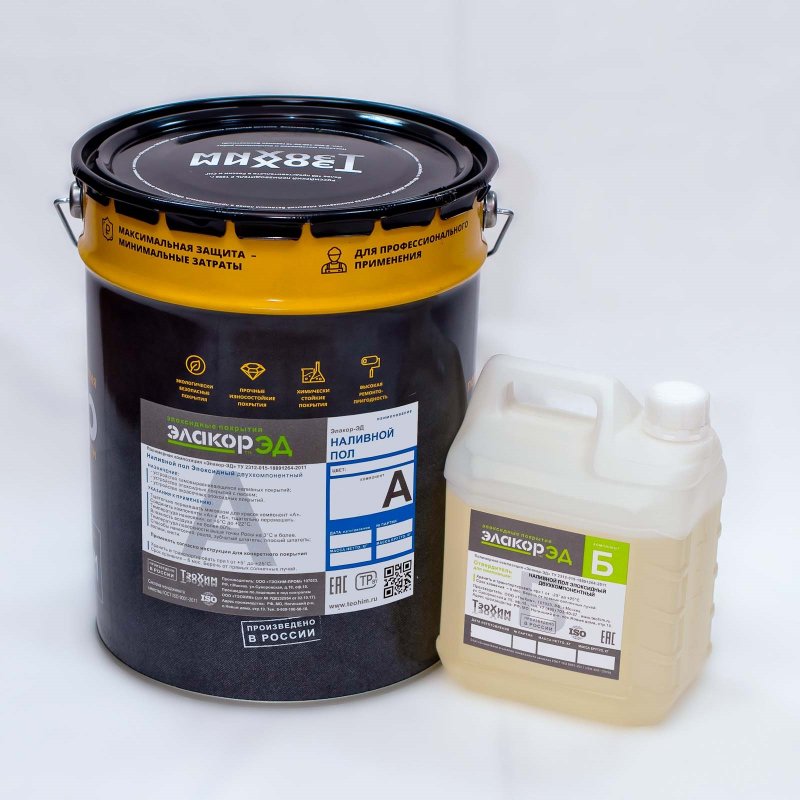Эпоксидный наливной пол Классик Эпоксидный Самовыравнивающийся наливной пол Элакор-ЭД Классик - цветной двухкомпонентный состав. После полимеризации образует покрытие с высокоми декоративными свойствами, высокой прочностью и износостойкостью, химической стойкостью. Базовый цвет: RAL7035 (светло-серый). Другие цвета – под заказ, колеровка по RAL. Для эксплуатации внутри помещений и «под навесом», ограничено - на открытом воздухе. Наносится на бетонные поверхности, подготовленные и загрунтованные грунтами «Элакор-ЭД»: Минимальный объем покупки - 27,2 кг. В зависимости от объема покупки, цена за 1 кг материала определяется по следующей шкале: 10-39кг по 485 руб. 40-199кг по 462 руб. 200-499кг по 450 руб. 500кг-1тн по 440 руб. 1тн-3тн по 432 руб. от 3тн по 425 руб. По независящим от производителя причинам цены могут быстро измениться. Уточняйте, пожалуйста, заказ у менеджера. Обращайтесь!
