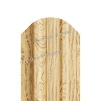 Штакетник металлический МП TRAPEZE-O 16,5х118
(ECOSTEEL_MA-01-Сосна-0.5)