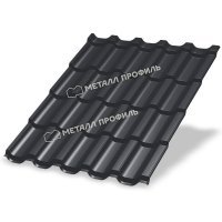 Металлочерепица МП Трамонтана-S (VALORI-20-Grey-0.5)