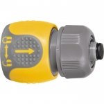 Соединитель для шланга 1/2", аквастоп, двухкомпонентный
PALISAD LUXE 66244