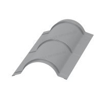 Планка конька круглого R110х2000 (ПЭ-01-7004-0.5)