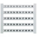 0468660001 WEIDMULLER Маркировка горизонтальная DEK 6 FW 1-50
в клеммные колодки