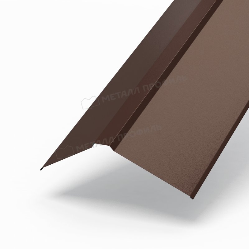 Планка конька плоского 190х190х2000 NormanMP
(ПЭ-01-8017-0.5)