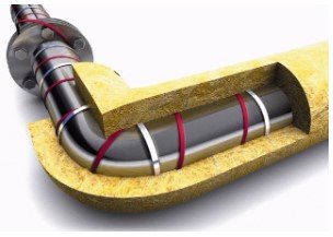 Монтаж системы обогрева канализационных труб