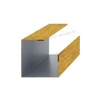 Планка угла внутреннего сборная нижняя Woodstock 50х30х3000
(ECOSTEEL_T-01-ЗолотойДуб-0.5)