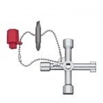 Ключ распределительного шкафа крестообразная форма WIHA 24667
36114