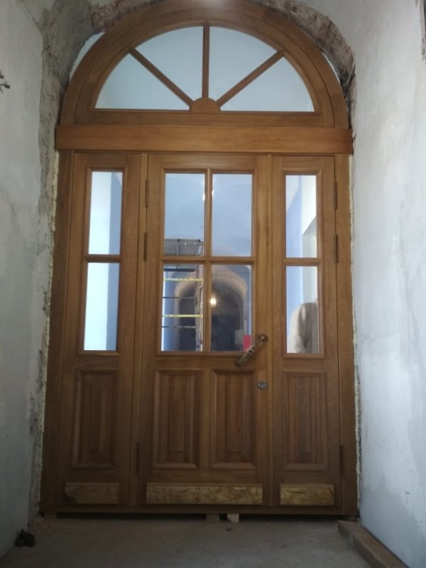 Дверь массив дуба исторические по чертежам ГИОП