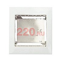 Цоколь для открытой установки на 1-2 модуля, с рамкой, ABB
Zenit, цвет альпийский белый - AB-N2991.1BL