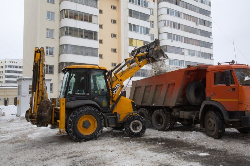 Уборка снега и вывоз строительного мусора
