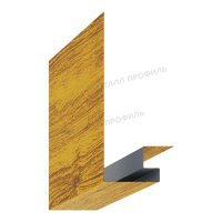 Планка откоса сложная 3D Woodstock 230х75х3000
(ECOSTEEL_T-01-ЗолотойДуб-0.5)