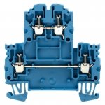 Двухуровневая клемма Weidmuller WDK 2.5N BL 1041680000