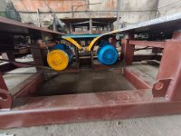 Виброплита, вибростол из 2-х вибротумб