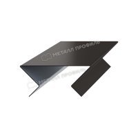 Планка угла наружного сборная нижняя Woodstock 70х28х3000
(ПЭ-01-RR32-0.45)