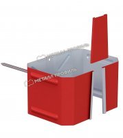 Держатель трубы 76х102 (на кирпич) (ПЛ-02-Р363-0.5)