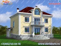 Чертежи проектов домов от архитектурной фирмы "Абрисбюро-проекты коттеджей"
