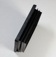 Пластиковая заглушка для профильной трубы 100х100 мм
