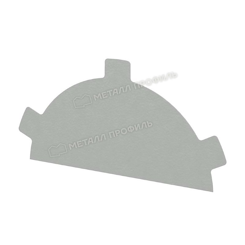 Заглушка конька круглого простая NormanMP
(ПЭ-01-9003-0.5)