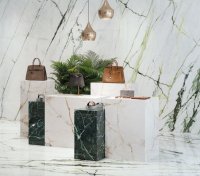 Декор керамогранит X-Light Calacatta Premium Green Silk 120x250 C229803521 2500x1200 мм (Керамогранит)