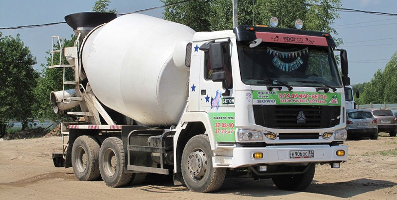 Услуги доставки бетона во Владимире. Аренда бетононасоса, транспортерной ленты.