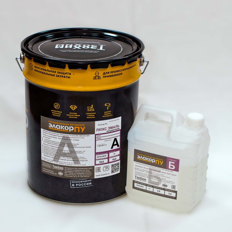 Люкс Эмаль Светостойкая Полуматовая "Элакор-ПУ Эмаль Люкс – краска двухкомпонентная полиуретановая светостойкая, УФ-стойкая. Колеровка по «RAL». Блеск глянцевый / полуглянцевый. Для устройства защитно-декоративных износостойких покрытий. Для эксплуатации в помещениях и на открытом воздухе. Минимальный объем покупки - 10,5 кг. В зависимости от объема покупки, цена за 1 кг материала определяется по следующей шкале: 10-39кг по 826 руб. 40-199кг по 787 руб. 200-499кг по 765 руб. 500кг-1тн по 747 руб. 1тн-3тн по 732 руб. от 3тн по 718 руб. По независящим от производителя причинам цены могут быстро измениться. Уточняйте, пожалуйста, заказ у менеджера. Обращайтесь!