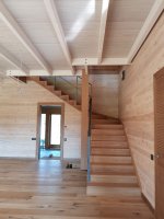 Изготовить деревянные лестницы Модель " Трапп"