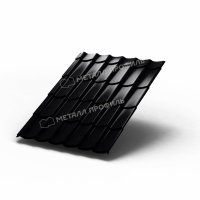 Металлочерепица МП Ламонтерра
(VALORI-20-DarkGrey-0.5)