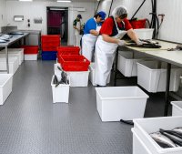 Унипол — сборное модульное покрытие из полимерной плитки ПВХ