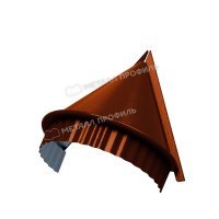 Заглушка конька круглого конусная
(AGNETA-20-Copper\Copper-0.5)