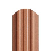 Штакетник металлический МП LАNE-O 16,5х99
(PURMAN-20-Argillite-0.5)