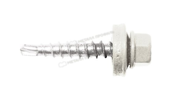 Саморез 4,8х28 RAL9002 (белый)