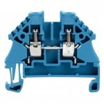 Проходная клемма Weidmuller WDU 4N BL 1042680000