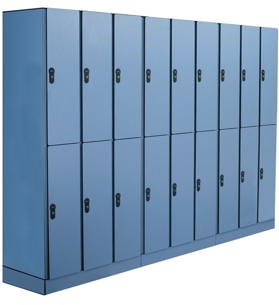 Спортивные шкафчики Hpl для раздевалок, профессиональная влагостойкая мебель Hpl для бассейнов
