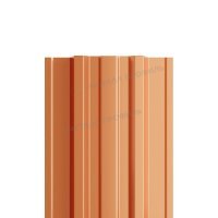 Штакетник металлический МП TRAPEZE-T 16,5х118
(AGNETA-20-Copper\Copper-0.5)