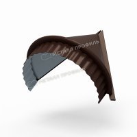 Заглушка конька круглого конусная
(PURMAN-20-8017-0.5)