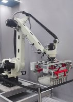 Клещевой захват для мешков на промышленный робот