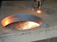 Плазменная и газовая резка листового металла на станке с ЧПУ