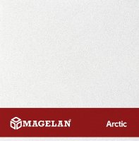 Гипсовиниловые потолочные плиты «Магелан» Arctic