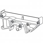 Фиксатор Weidmuller RF RS 70 LI/A2/O.SG OR 0119660000