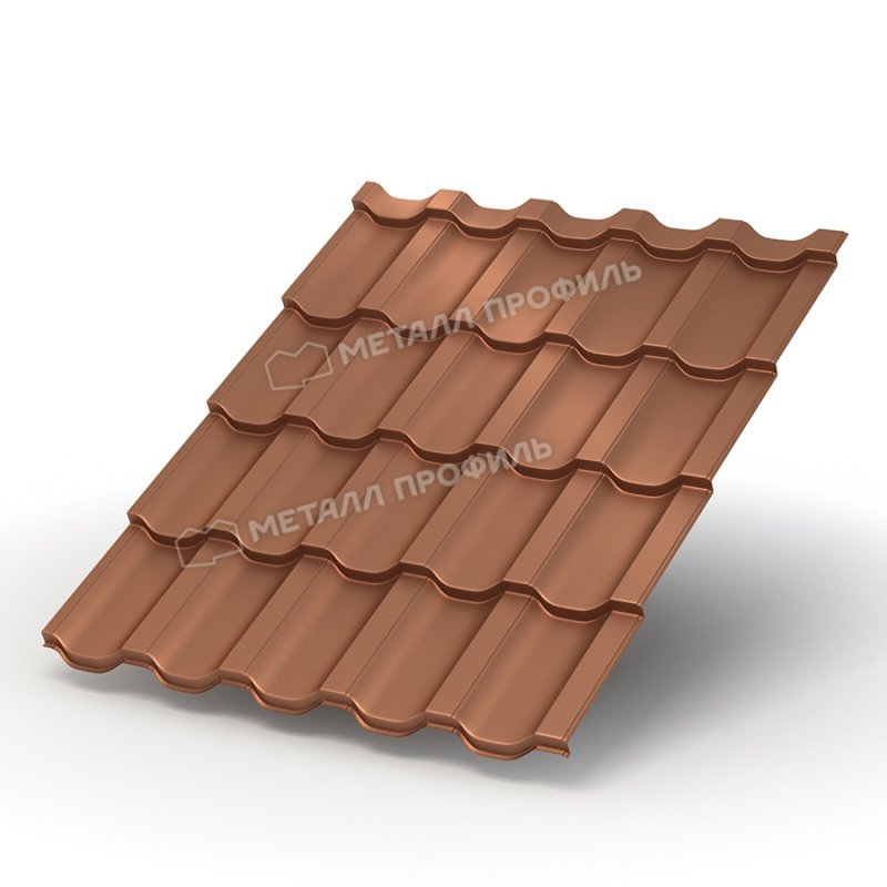 Металлочерепица МП Трамонтана-M
(PURMAN-20-Argillite-0.5)