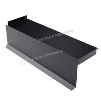 Планка сегментная торцевая левая 400 мм
(PURMAN-20-9005-0.5)