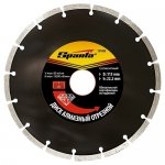Диск алмазный отрезной сегментный, 115 х 22,2 мм, сухая резка
SPARTA 731055