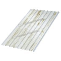 Профилированный лист МП-20x1100-R (ECOSTEEL_MA-01-Беленый
Дуб-0,5)