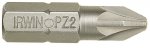 10504397 IRWIN Бит 1/4 / 25 mm, Pozidriv Pz1 ( 2 шт.)