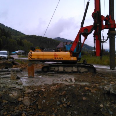 Устройство буронабивных свай