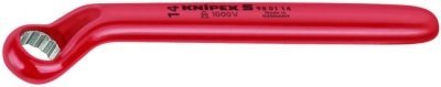 KN-980110 Накидной гаечный ключ с отгибом VDE 10мм
Knipex