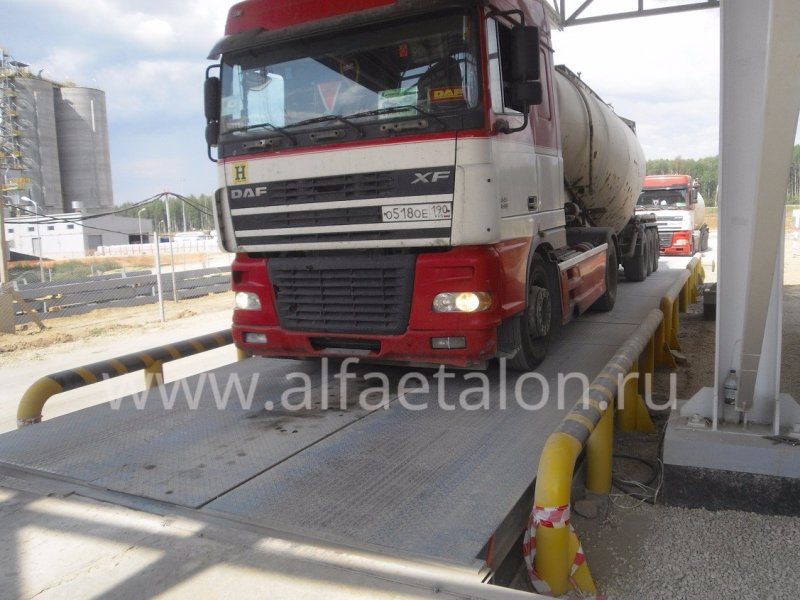 Автомобильные весы Альфа АВ-В Автомобильные весы "Альфа АВ-А" в фундаментном и бесфундаментном исполнении.