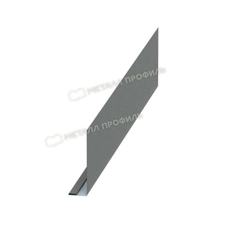 Планка карнизного свеса 250х50х2000 NormanMP
(ПЭ-01-9006-0.5)
