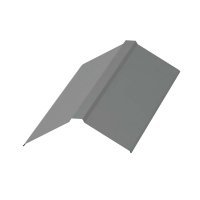 Планка конька плоского 150х150х2000 NormanMP
(ПЭ-01-9006-0.5)
