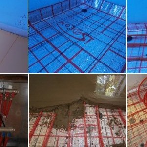 Монтаж и ремонт водяного теплого пола.
